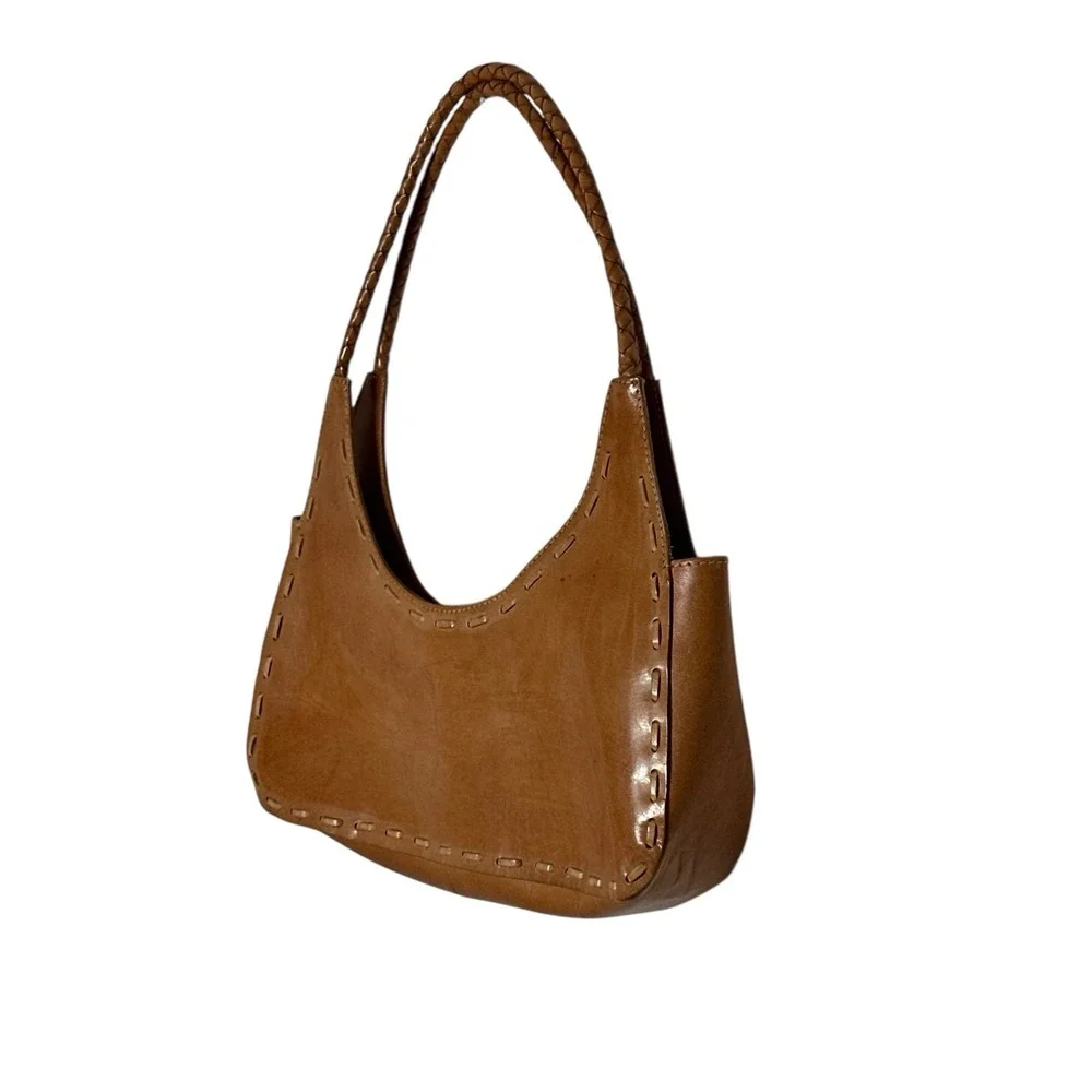 Western Purse Hand Made Medium Natural Cowgirl Rodeo‎ Ranch Vintage Y2K